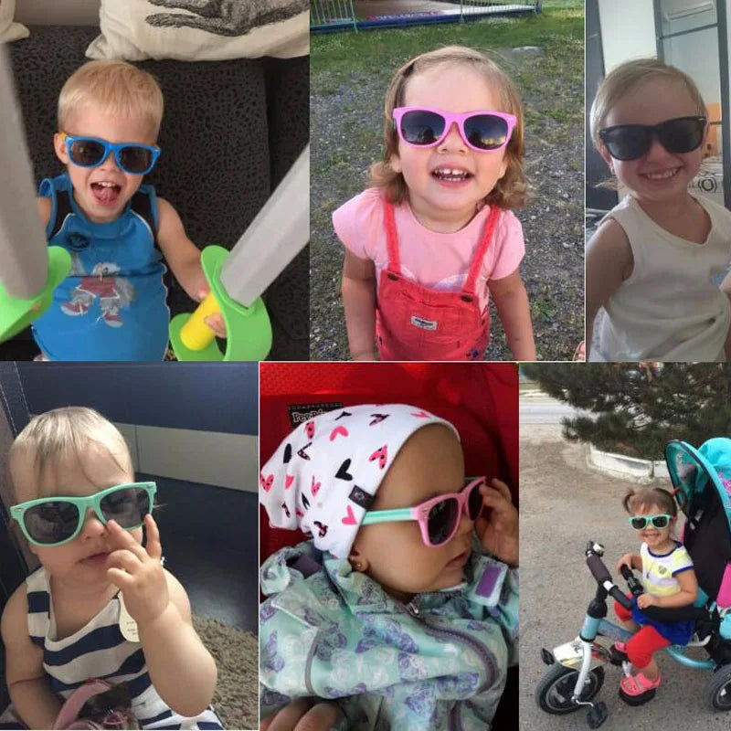 FlexiShield Kids (2-7 év) – Törhetetlen UV400 Gyerek Napszemüveg