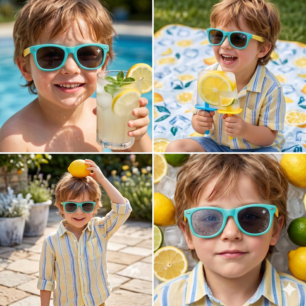FlexiShield Kids (2-7 év) – Törhetetlen UV400 Gyerek Napszemüveg